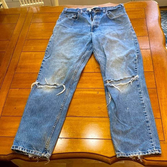 GAP Other - Gap Easy Fit distressed blue jeans. 34x30